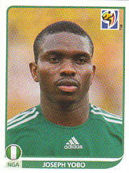 Joseph Yobo Nigeria samolepka Panini World Cup 2010 #128